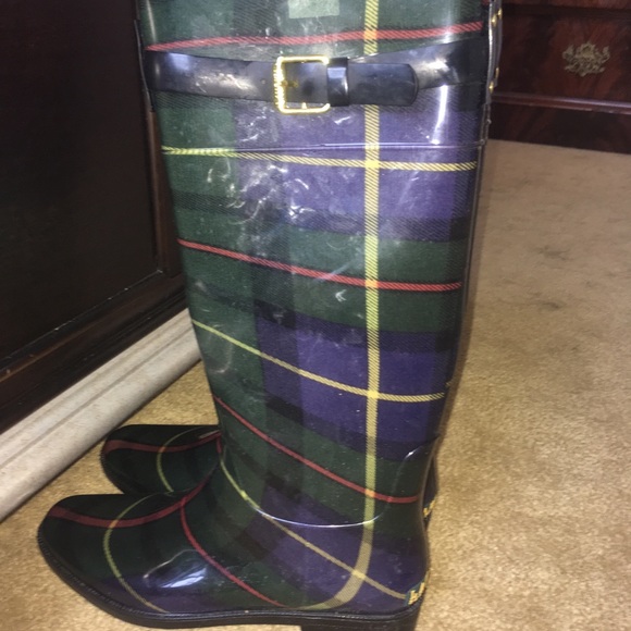 Ralph Lauren rain boots - Picture 3 of 3